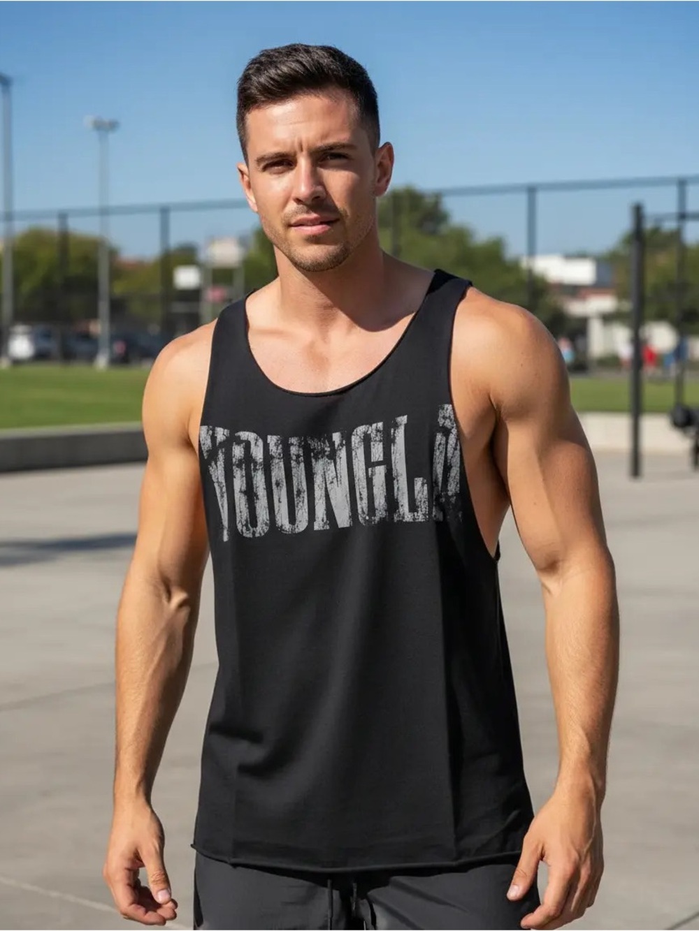 YOUNGLA 3023 Bro Delt Tank Top